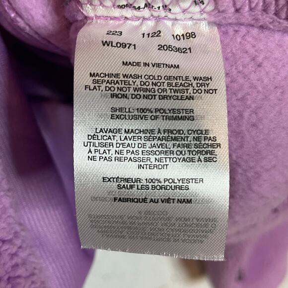 Columbia Laurelwoods II Interchange Jacket INNER FLEECE ONLY Navy/purple  XL - Picture 8 of 8